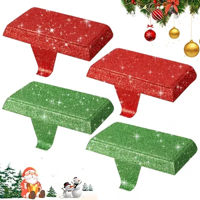 Produktbild von Solidchoice – Set aus 4 Weihnachtsstiefelhaltern aus robustem Metall