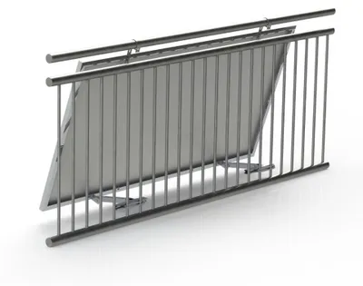 Produktbild von Balkonhaken Set für Solarmodule
