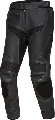 Produktbild von FLM Brooklands Lederkombihose - Atmungsaktiv, Mit Protektoren, Schwarz