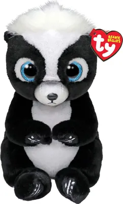 Produktbild von Ty Beanie Bellies Knuffel Stinkdier Skunk 15 Cm