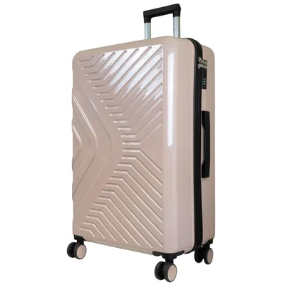 Produktbild von Hartschalenkoffer Bergamo großer Reisekoffer 94L Aufgabegepäck mit 4 Rollen ABS/Polycarbonat roségold
