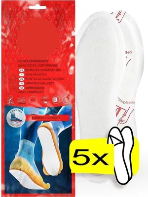 Produktbild von Famanu Heizbare Einlegesohlen - Selbstklebend, 7 Stunden Wärme
