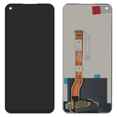 Produktbild von Clappio, LCD-Display + Touchscreen Displayeinheit Ersatzteil für Oppo A76, Schwarz