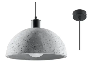 Produktbild von Pendelleuchte Pablito Beton SOLLUX Grau