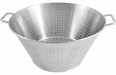 Productafbeelding van Conische, satijnglanzende groenteschaal, diameter 45 cm