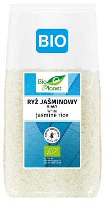 RYŻ JAŚMINOWY BIAŁY BEZGLUTENOWY BIO 500 g - BIO PLANET