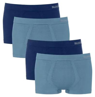 Produktbild von sloggi Herren Retro Pants 4-Pack GO Smooth Hipster - MULTIPLE COLOURS 3 - Größe L
