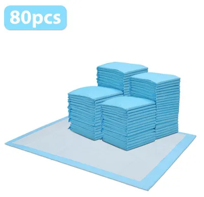 Obrázok produktu pre Peviasot, 80 kusov, podložky pre psov, 60x60 cm, podložky na močenie pre šteňatá, jednorázové tréningové podložky