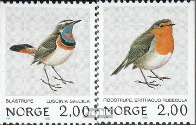 Produktbild von Briefmarken Norwegen 1982 Mi 860-861 (kompl.Ausg.) postfrisch Freimarken