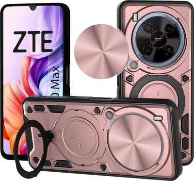 A collage of a phone case and a phone.