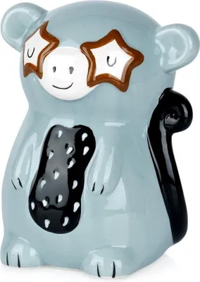 Produktbild von Keramik Sparschwein Affe