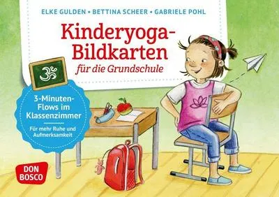 Produktbild von Kinderyoga-Bildkarten für die Grundschule