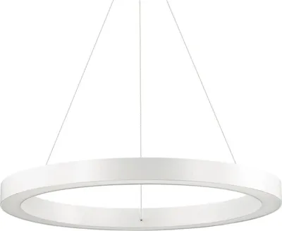 Produktbild von Moderne Hängeampel Aluminium-Kunststoff Weiß Led 33W 3000K D60Cm