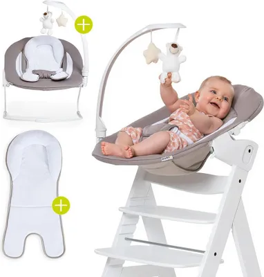 Produktbild von Hauck ALPHA BOUNCER DELUXE Babywippe/Wipptier Grau