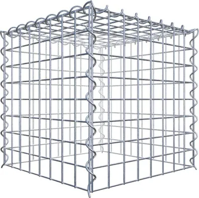 Produktbild von Anbaugabione Typ 3 40 cm x 40 cm x 40 cm (L x H x T), Maschenweite 5 cm x 5 cm, Spirale