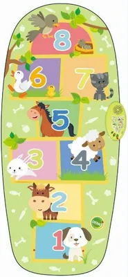 Produktbild von Interaktive Hüpfspiel-Spielmatte für Kinder ab 12 Monaten mit Tiergeräuschen