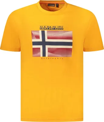 Produktbild von Napapijri Herren KURZARM-T-SHIRT Orange NP0A4IE5SLARISS_ARA70 : Größe - M Größe: M