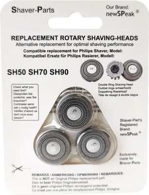 Produktbild von SCANPART Scherkopf für SH50/SH70/SH9, Farbe:Silber