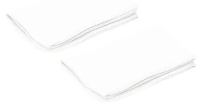 Image de Omgoods - Housses de coussin ergonomiques pour le soutien du cou et pour les voyages, 40 x 25 x 10 cm, en coton lavable - Lot de 2