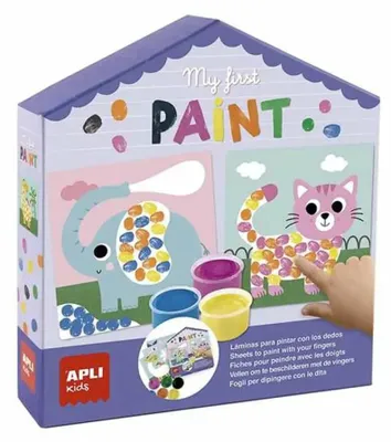 Produktbild von APLI Kids 19574, Schwarz, Blau, Braun, Grün, Pink, Gelb