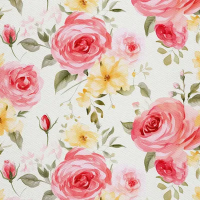 Image de OUTDOOR DECOSTOFFE OXFORD - Blumen- DX2130