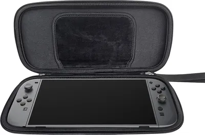 Produktbild von INF Schwarze Schutzhülle für SWITCH 2 - Reiseetui