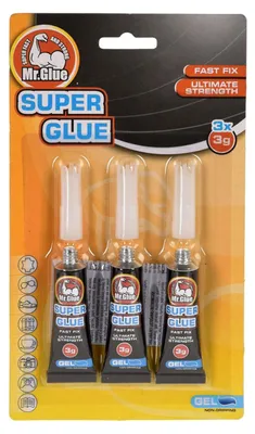 Produktbild von Sekundenkleber-Gel, 3 Stk.