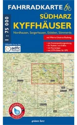 Image de Carte cyclable du sud du Harz et du Kyffhäuser