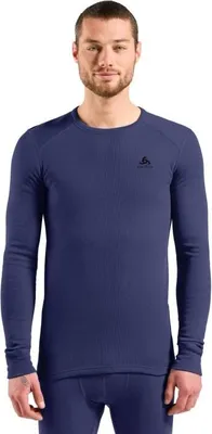 Produktbild von Thermounterwäsche mit langen Ärmeln Odlo BL TOP Crew Neck L/S MERINO 260 Größe M Blau