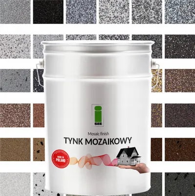 Obrázek produktu pro Pryskyřičná mozaiková omítka třídy 1, mrazuvzdorná, 12,5 kg, Premium, 36 variant