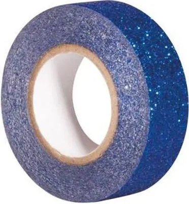 Immagine prodotto di Banda glitterata 5 m x 1,5 cm - Nachtblau