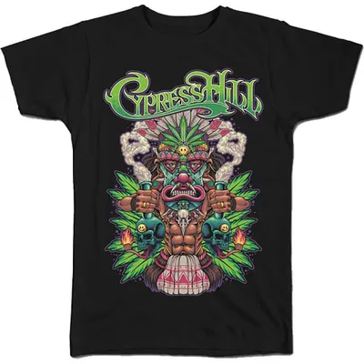 Produktbild von Cypress Hill Tiki Time Black 2XL T-Shirt
