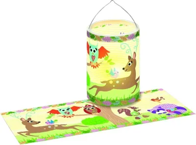 Produktbild von URSUS Laternenzuschnitte Waldtiere, 20x50cm, 25Bl.