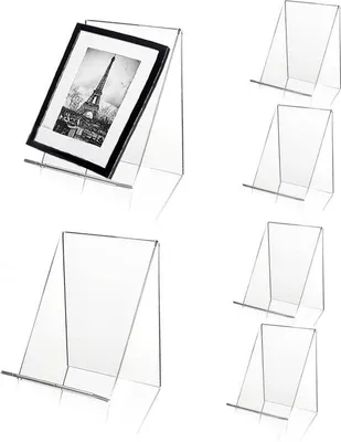Produktbild von Famanu Bücherständer aus Acryl transparent - Set von 6 Stück