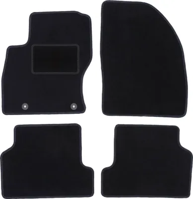 Immagine prodotto di Tappetini in velluto nero per: Ford Focus MK2 station wagon, berlina, hatchback (2004-2011)
