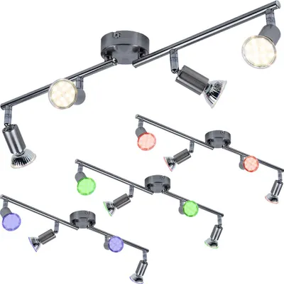 Produktbild von RGB LED Deckenlampe mit Fernbedienung MATRIX