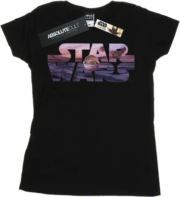 Produktbild von Star Wars - "The Mandalorian The Child" T-Shirt für Damen BI42956 (XXL) (Schwarz)