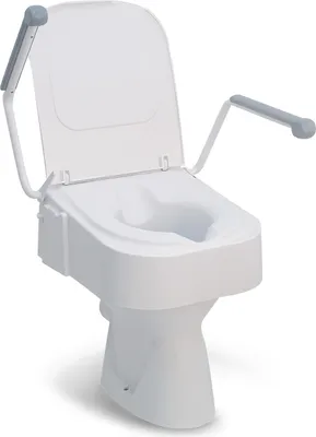 Produktbild von Drive Toilettensitzerhöhung mit Armlehnen- höhenverstellbar in 3 Positionen