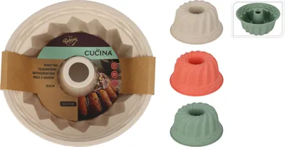 Produktbild von Silikon-Kuchenform 24 x 11 cm rot