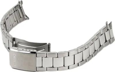 Produktbild von Casio Uhrenarmband 21mm | Edelstahl silbern MTP-1303D MTP-1303PD