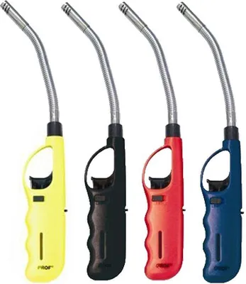 Produktbild von Stabfeuerzeug Sturmfeuerzeug Gasfeuerzeug Feuerzeug Stabsturmfeuerzeug Sturm Gas (4 Stück, Stabfeuerzeug (Flexibel))