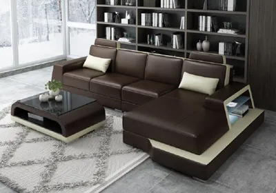 Produktbild von Wohnlandschaft Ecksofa  L Form Polster Couch JVmoebel