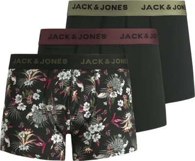 Produktbild von Jack & Jones Unterhose FLOWER Trunks 3er Pack