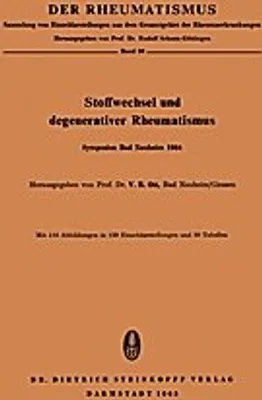 Image de Stoffwechsel und Degenerativer Rheumatismus