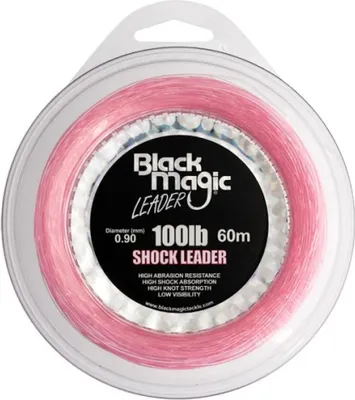 Obrázek produktu pro Black Magic Shock Leader Flurocarbon 60 M Pink 0.900 mm