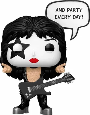 Obrázek produktu pro KISS POP! Sayings Vinyl Figur The Starchild(R&R All Night) 9 cm