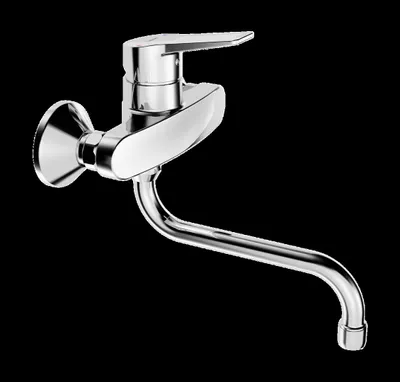 Immagine prodotto di HANSA HANSATWIST Robinetterie de cave/pièce polyvalente, orientable, saillie : 232 mm, 09692193, 09692193