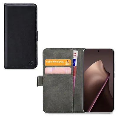 Produktbild von Mobilize Classic Gelly Handyhülle für Xiaomi 15T Hülle Klapphülle Geldbörse - Schwarz