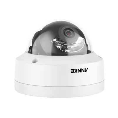 Image de Caméra dôme PoE intérieure/extérieure de 8 MP, résolution 4K, détection de mouvement avancée, 1 caméra