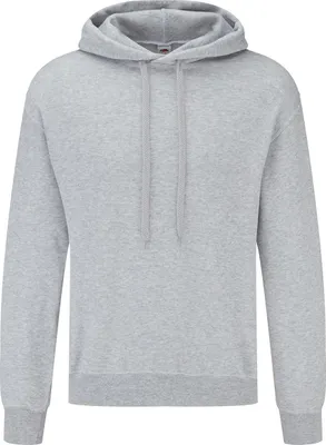 Produktbild von Classic Hooded Basic Sweat Heather Grey S